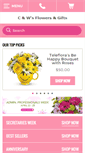 Mobile Screenshot of candwflowersandgifts.com